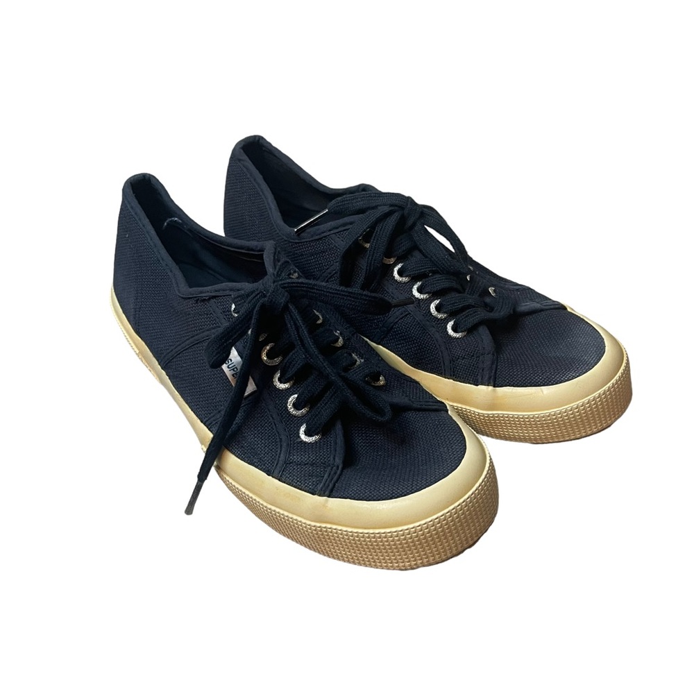 Superga Navy Canvas Womens Size 8